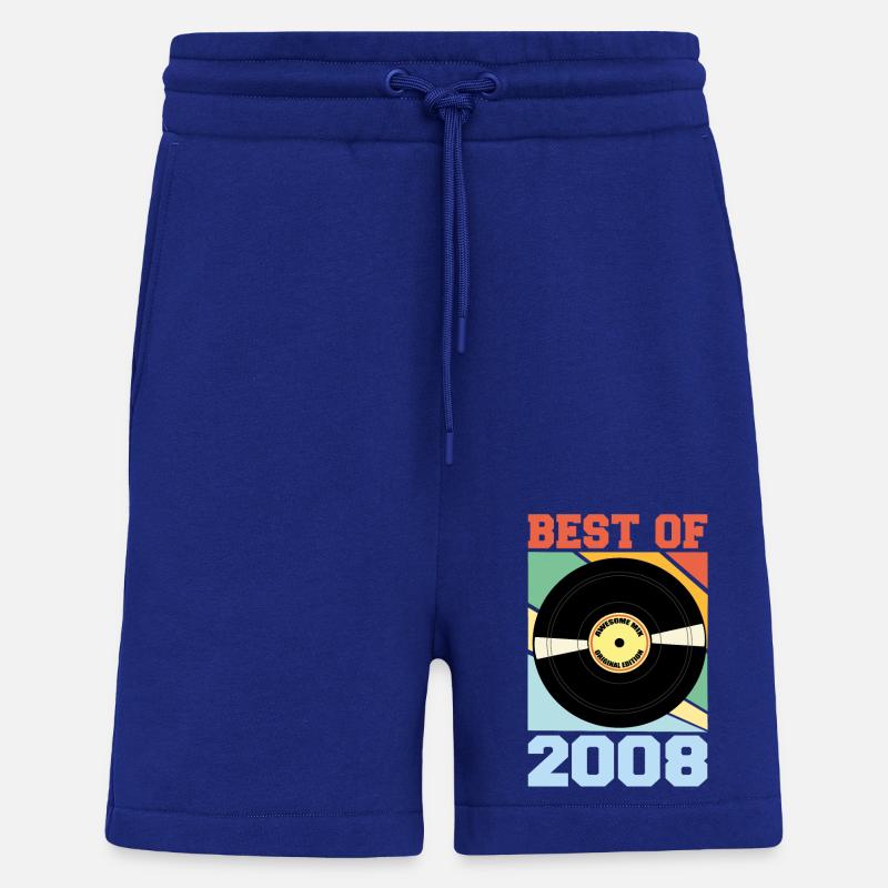 Le meilleur de 2008 - Short bio décontracté fabriqué en UE - Iconic Blue