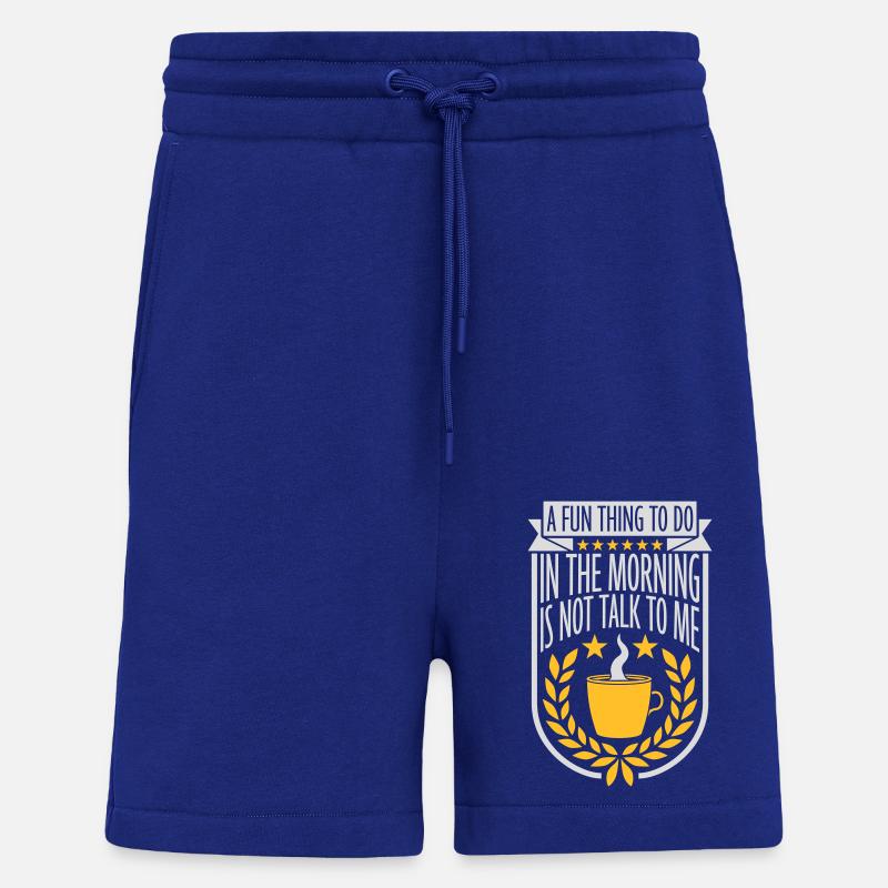 not talk to me - Shorts - made by SPREAD - Iconic Blue