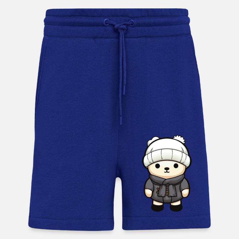 Eisbär Winter Bär Comic Niedlich - Shorts - made by SPREAD - Iconic Blue