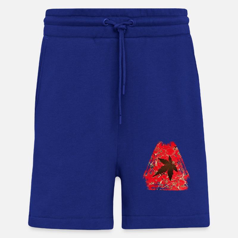 Autumn Leaf E 245 - Shorts - made by SPREAD - Iconic Blue