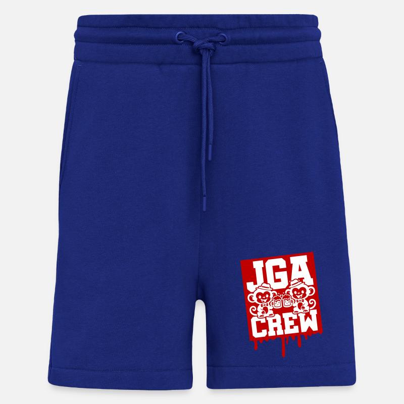 Jga Crew Junggesellen Affe - Shorts - made by SPREAD - Iconic Blue