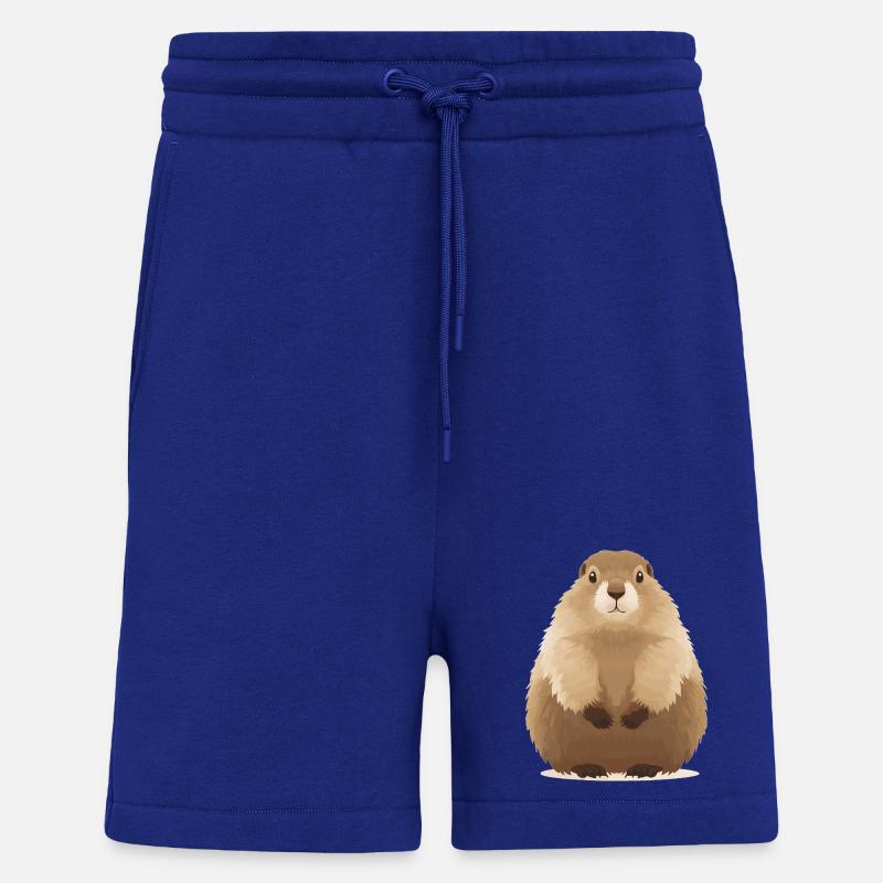 süßes knuffiges Murmeltier - Shorts - made by SPREAD - Iconic Blue