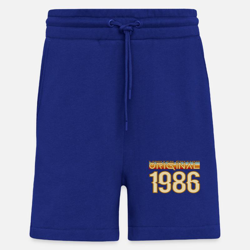 Originales Retro-Logo von 1986 - Shorts - made by SPREAD - Iconic Blue
