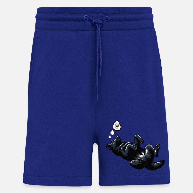 Schwarzer Schäferhund Schäferhundbesitzer  - Shorts - made by SPREAD - Iconic Blue
