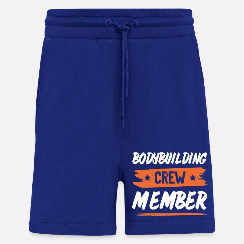Bodybuilding Crew - Shorts - made by SPREAD - Iconic Blue