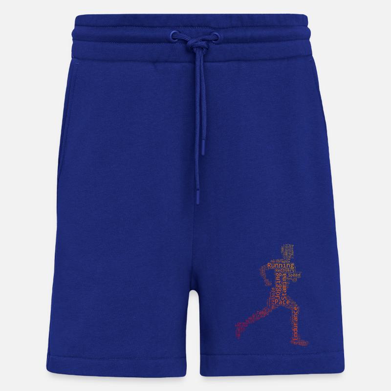 Geschenkidee für einen Running mit Running - Shorts - made by SPREAD - Iconic Blue