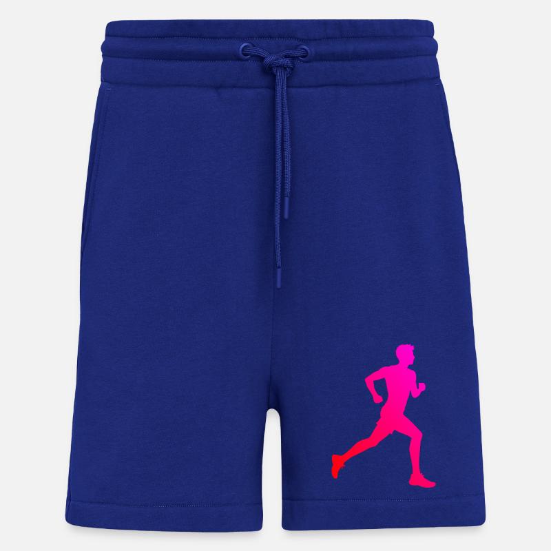 Geschenkidee für einen Running mit Running - Shorts - made by SPREAD - Iconic Blue