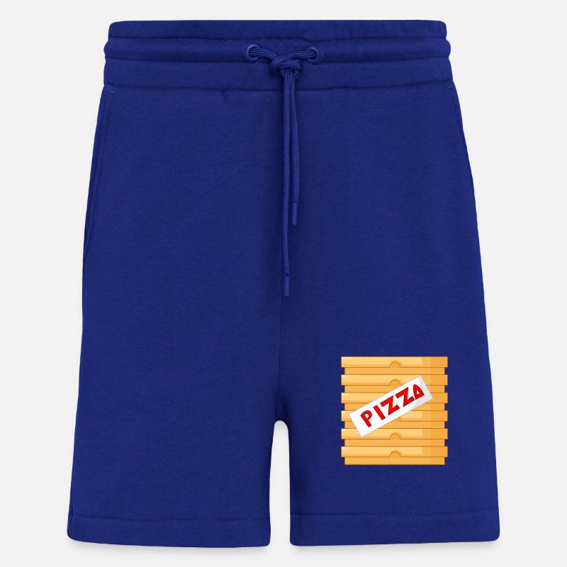 Pizza Pizza Box Pizza Supplier - Shorts - made by SPREAD - Iconic Blue