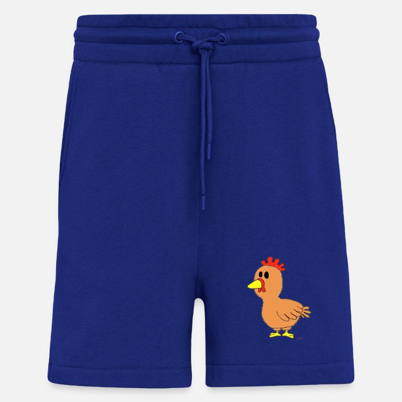 Huhn / Chicken - Shorts - made by SPREAD - Iconic Blue