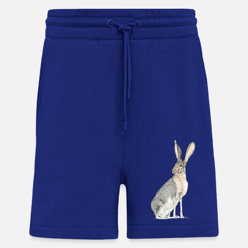 Hase mit langen Löffeln - Shorts - made by SPREAD - Iconic Blue