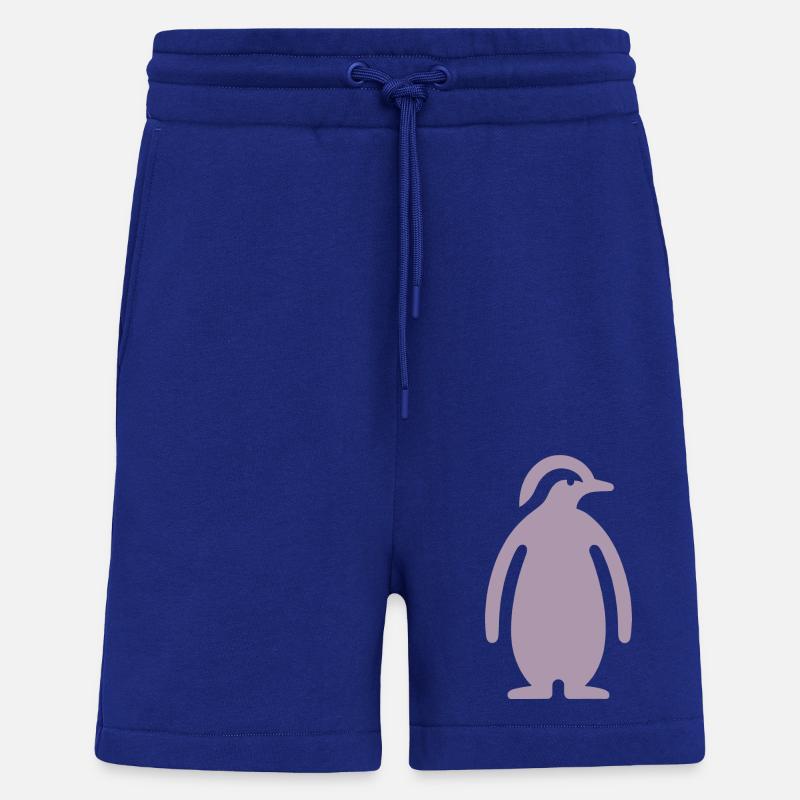Pinguin Silhouette Elegantes Design - Shorts - made by SPREAD - Iconic Blue