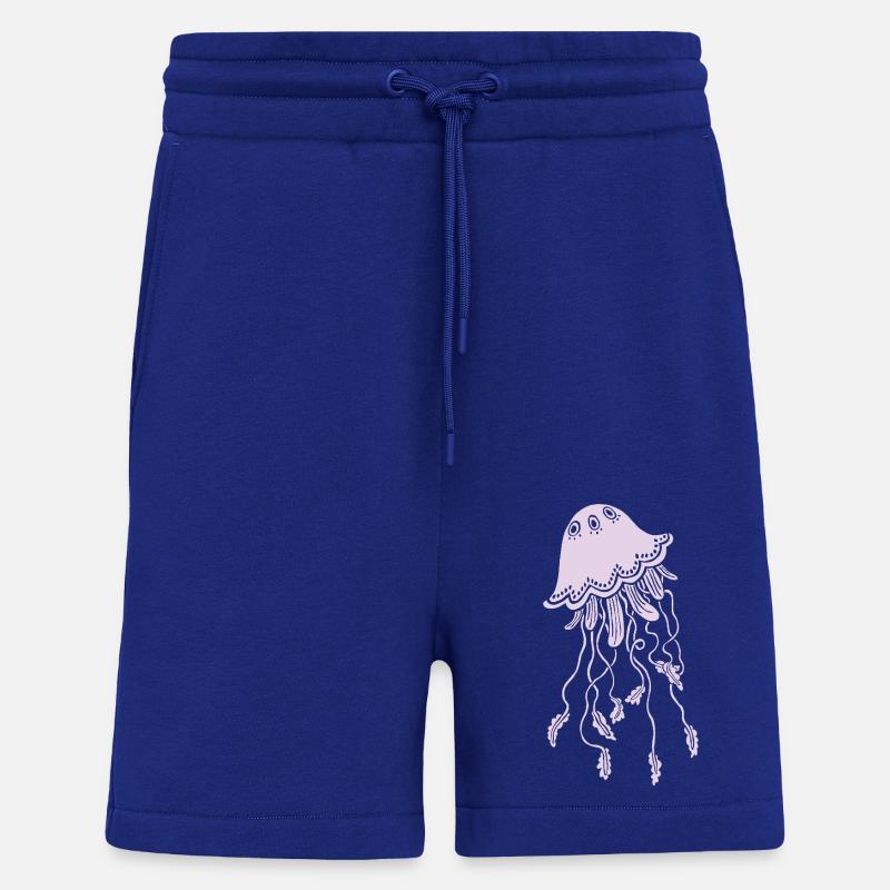 Méduse - Short bio décontracté fabriqué en UE - Iconic Blue