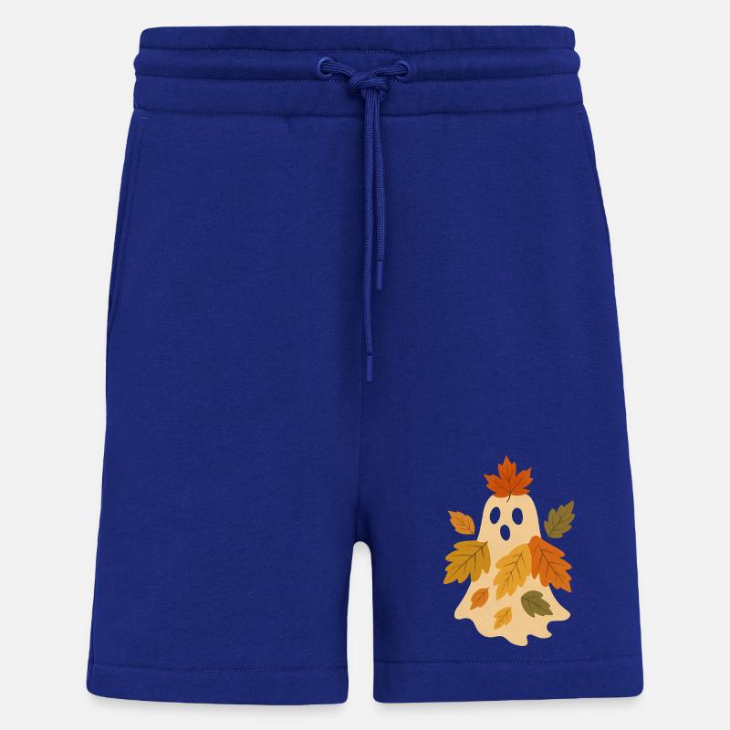 Herbstgeist mit Blättern - Shorts - made by SPREAD - Iconic Blue