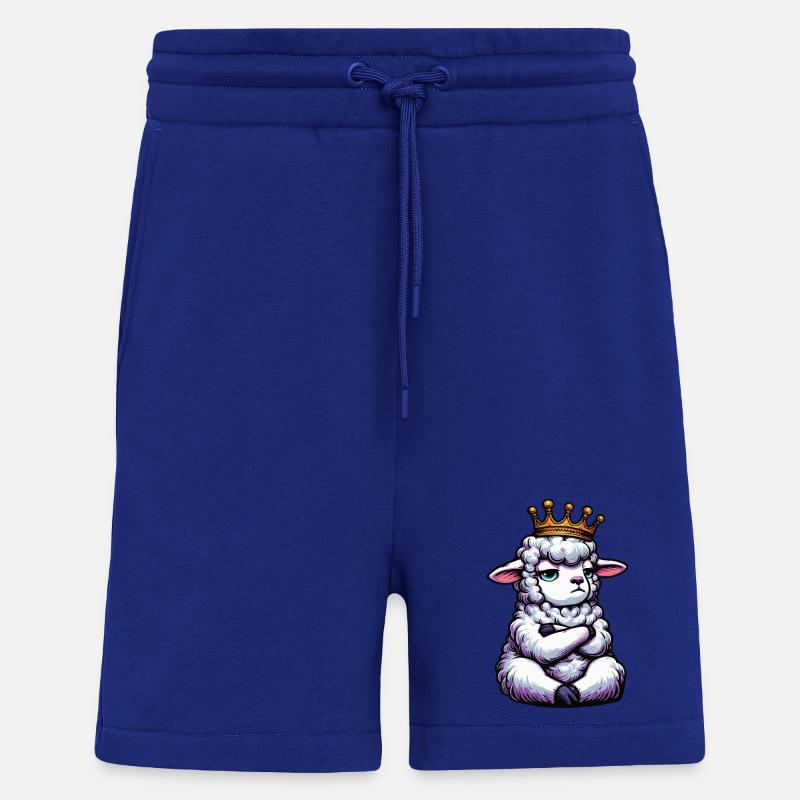 Schaf Schafe Schäfer Schafhalter Schafbock - Shorts - made by SPREAD - Iconic Blue