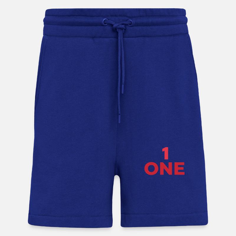 AUSGEWIESENE NUMMER EINS IN ROT - Shorts - made by SPREAD - Iconic Blue