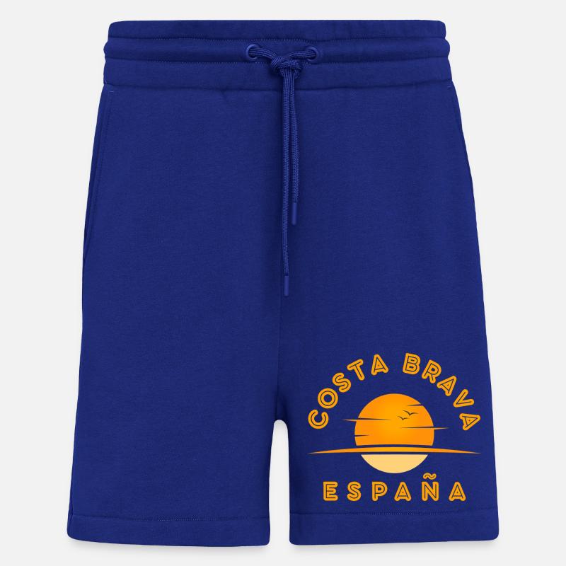 Costa Brava España Sonnenuntergangslogo - Shorts - made by SPREAD - Iconic Blue