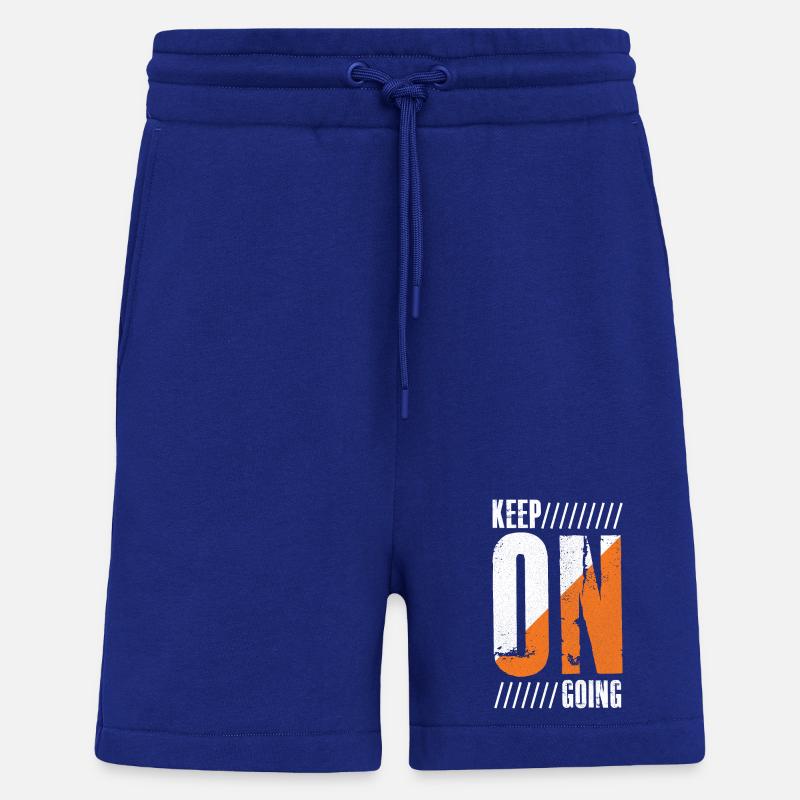 keep on going - Shorts - made by SPREAD - Iconic Blue