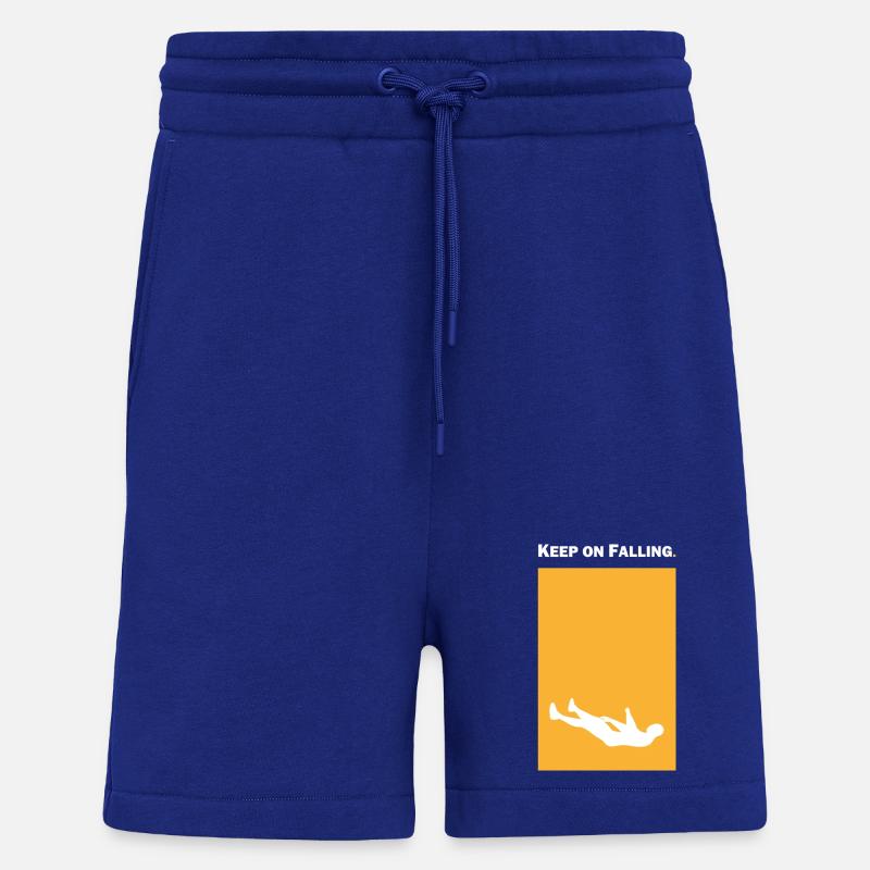 Continuez à tomber - Short bio décontracté fabriqué en UE - Iconic Blue