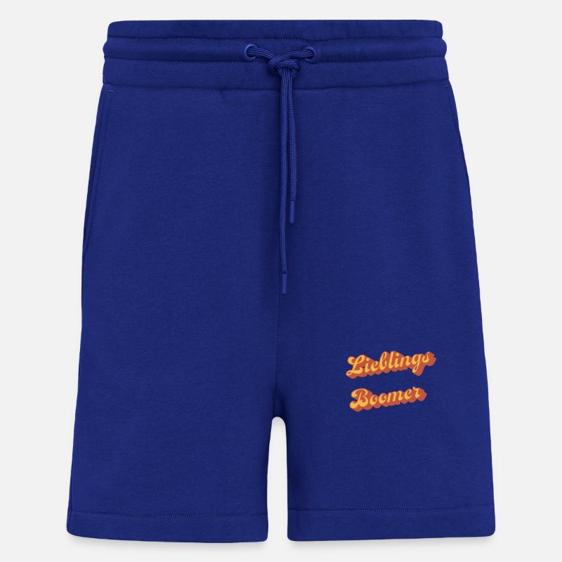 Liebling Boomer Retro Script - Shorts - made by SPREAD - Iconic Blue