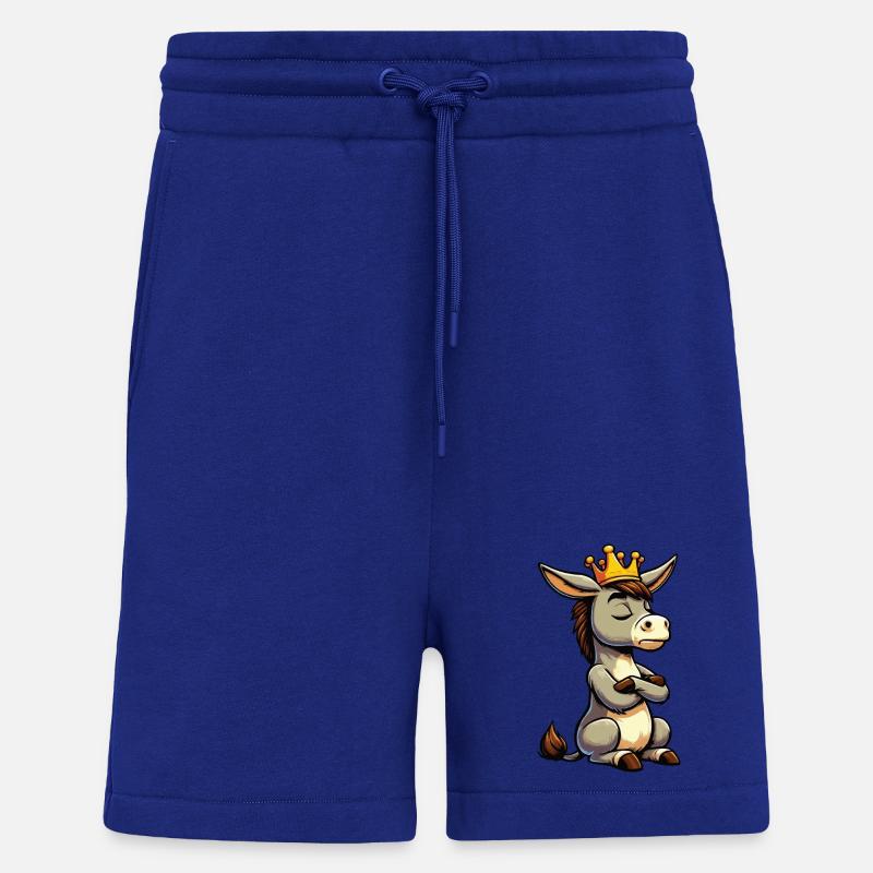 Esel Eselchen Eselhalter Muli Langohresel Muli - Shorts - made by SPREAD - Iconic Blue