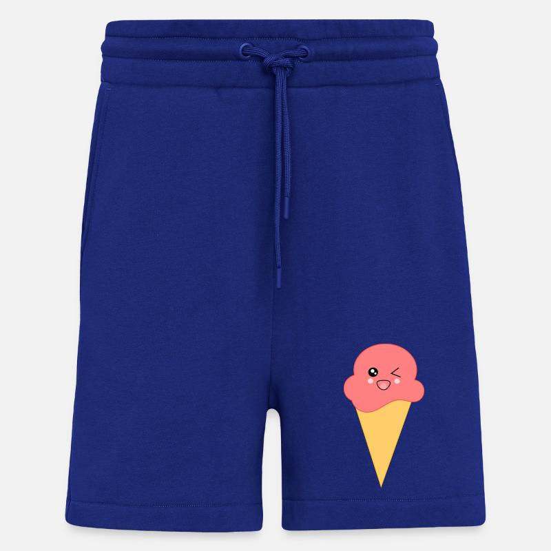 Eis Eiscreme Erdbeereis - Shorts - made by SPREAD - Iconic Blue