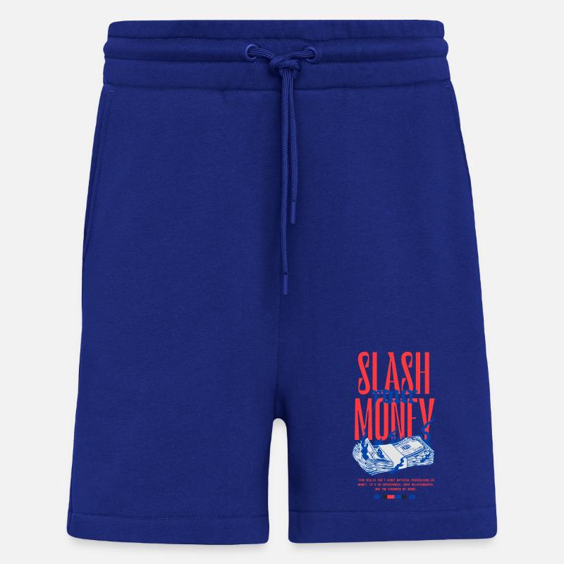 Éclaboussures d’Argent - Short bio décontracté fabriqué en UE - Iconic Blue
