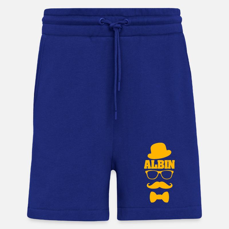 Hipster Albin - Short bio décontracté fabriqué en UE - Iconic Blue