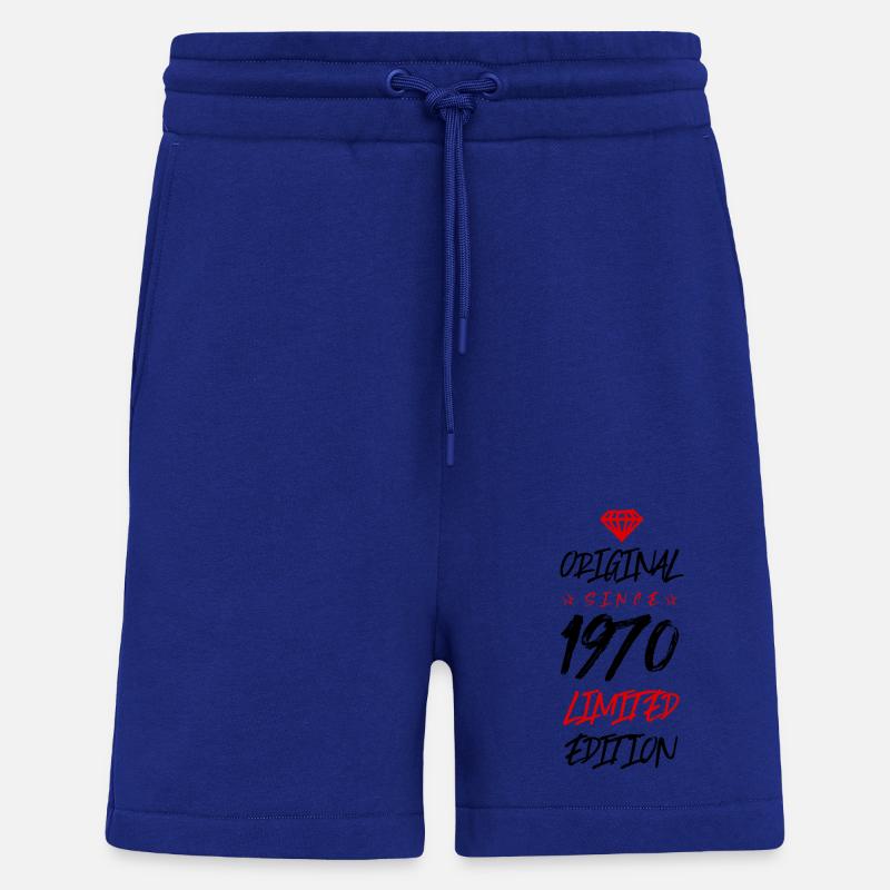 1970 Édition limitée - Short bio décontracté fabriqué en UE - Iconic Blue
