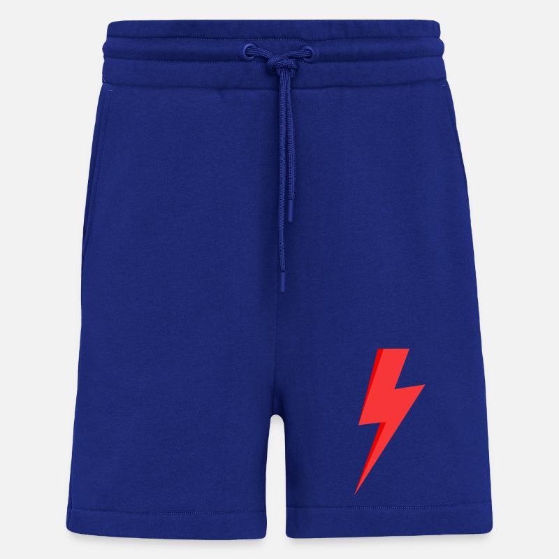 Red Lightning - Shorts - made by SPREAD - Iconic Blue