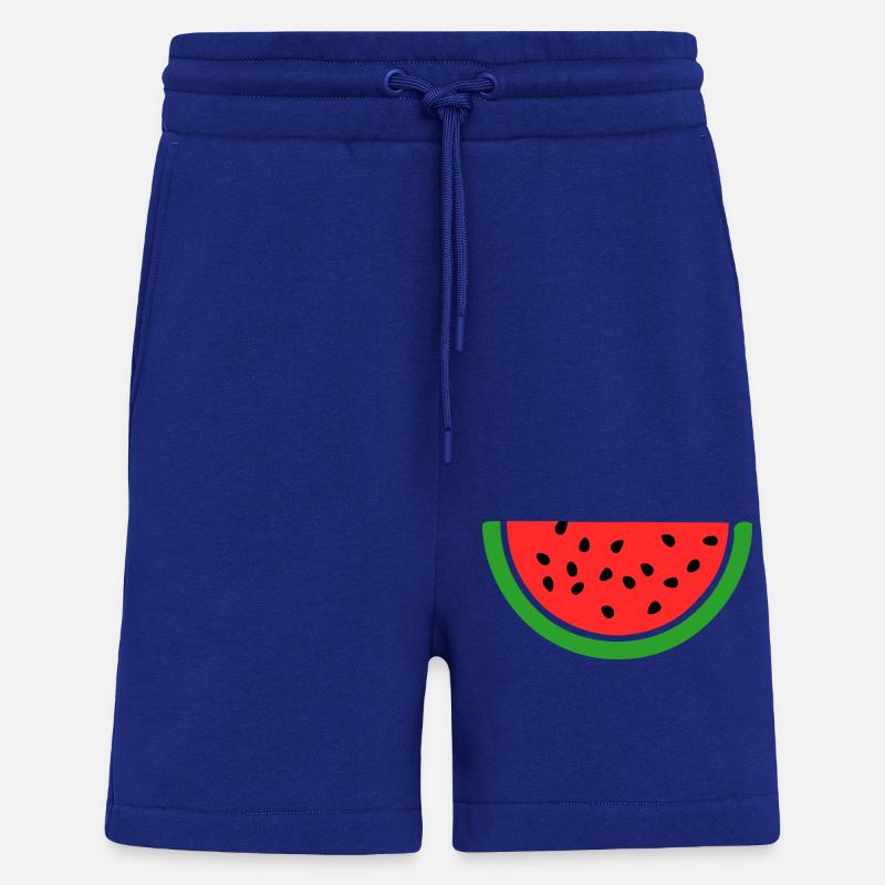 pastèque - Short bio décontracté fabriqué en UE - Iconic Blue