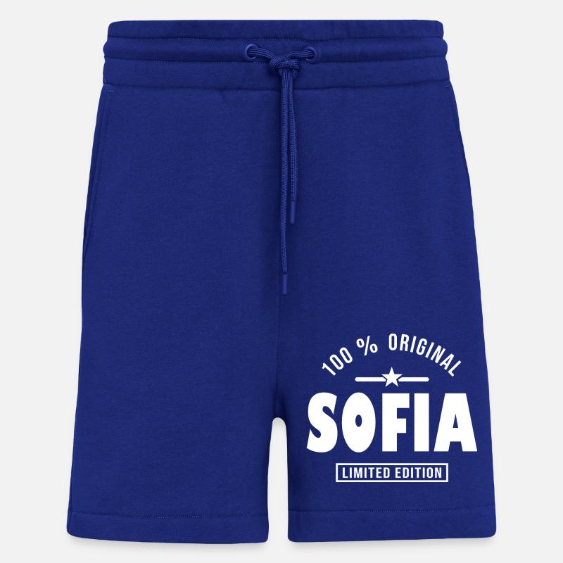Sofia, sofia - Short bio décontracté fabriqué en UE - Iconic Blue