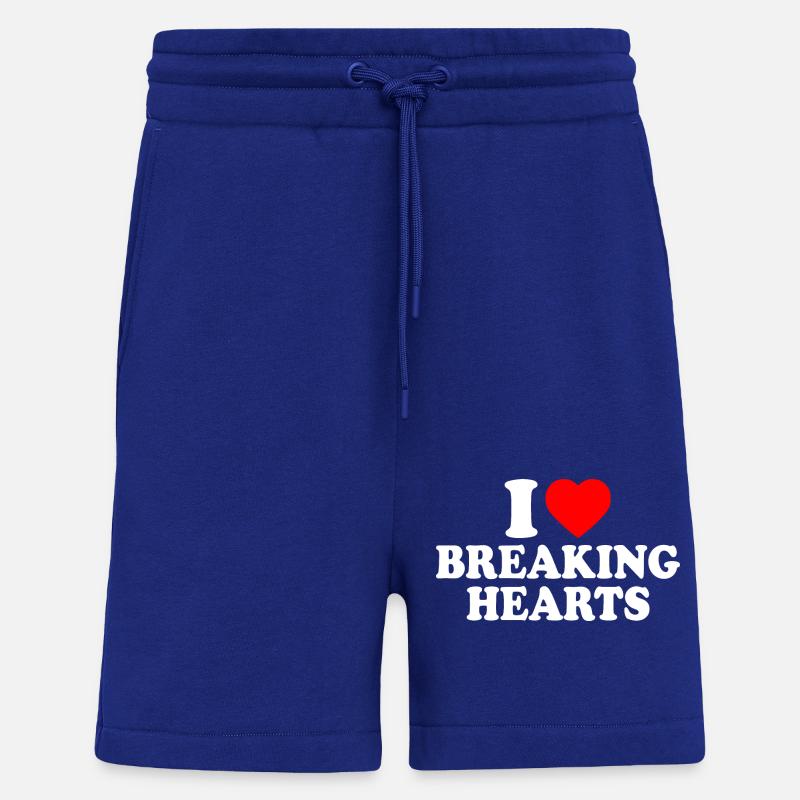 I love breaking hearts - Shorts - made by SPREAD - Iconic Blue