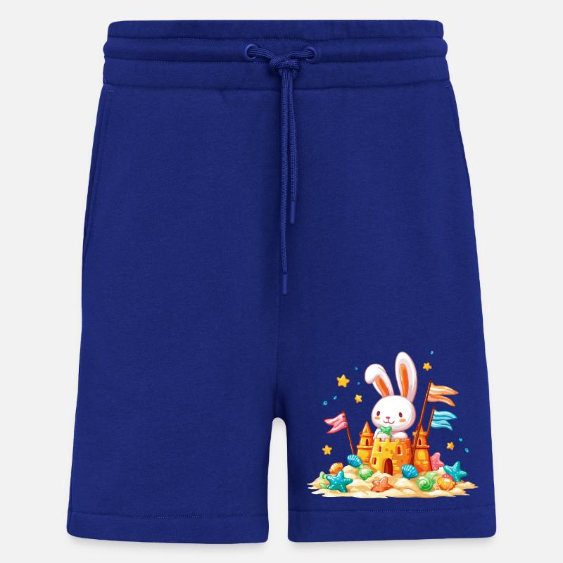 Bunny on the Beach Sandpit - Shorts - made by SPREAD - Iconic Blue