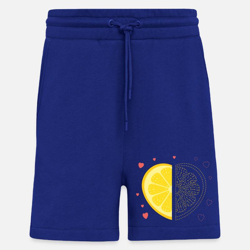 Zitronenherz – Missing My Other Half - Shorts - made by SPREAD - Iconic Blue