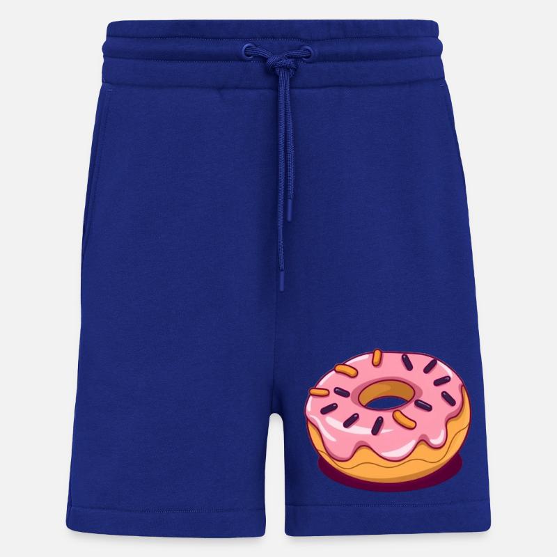 Cuisson de donuts - Short bio décontracté fabriqué en UE - Iconic Blue
