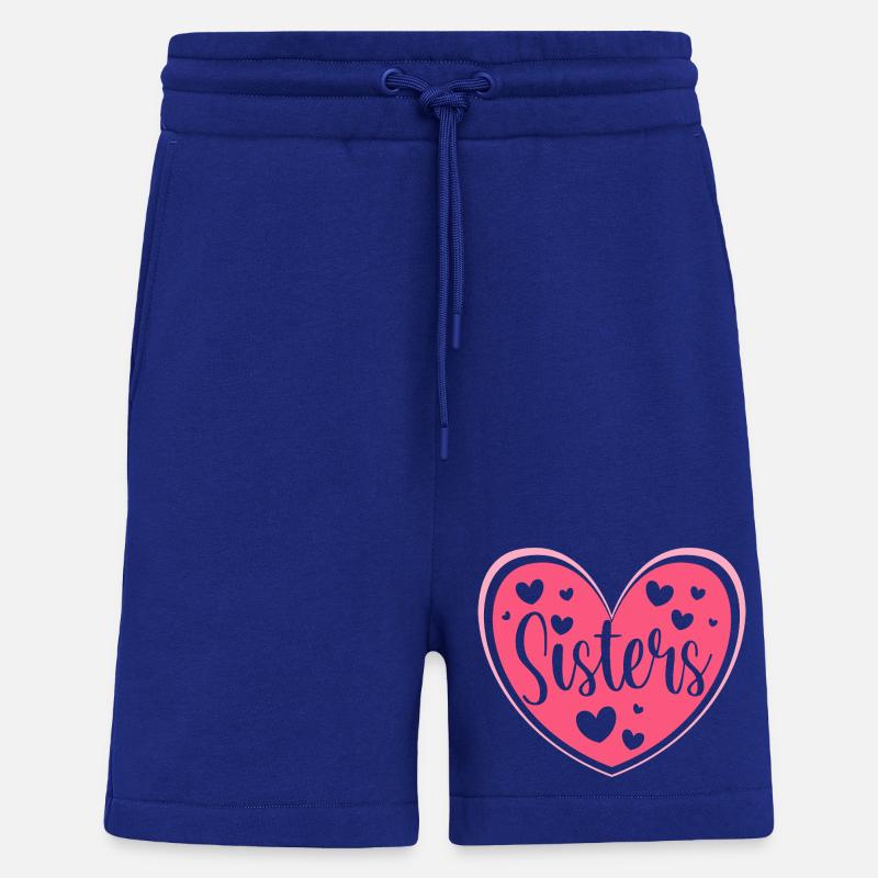 Krydstogtskib - Organic relaxed shorts made in EU - Iconic Blue