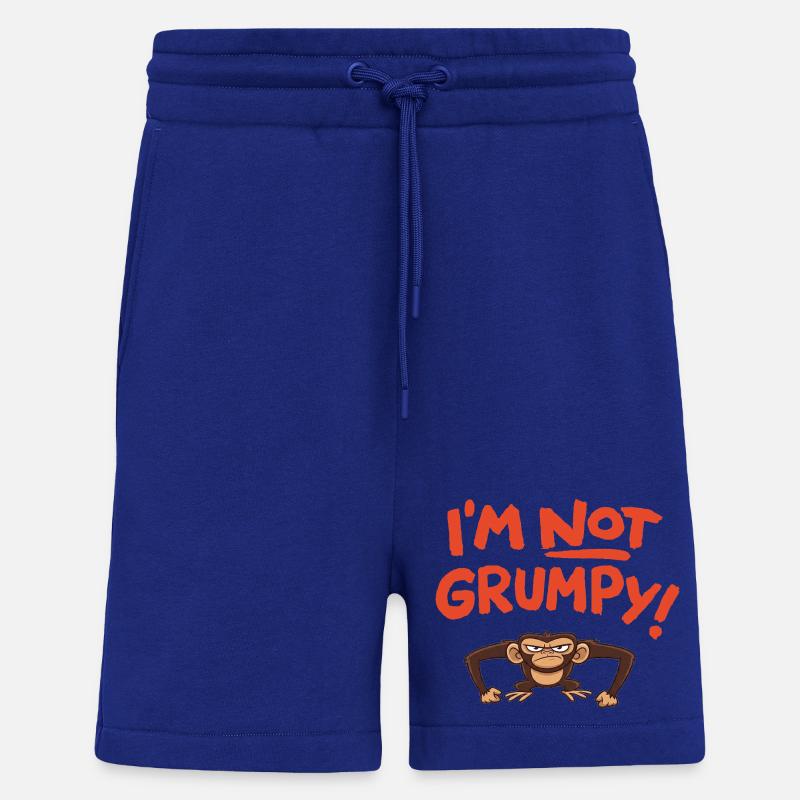 I ́m not grumpy - Shorts - made by SPREAD - Iconic Blue
