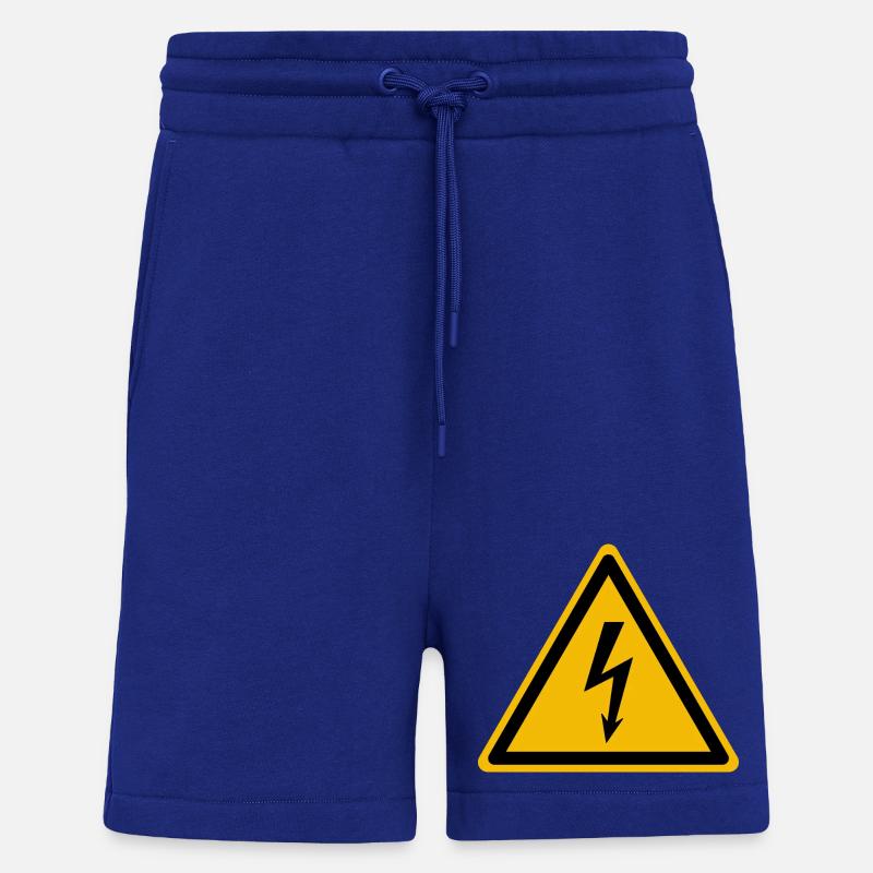 Warnung Vor Vlektrischer Spannung Warnzeichen - Shorts - made by SPREAD - Iconic Blue