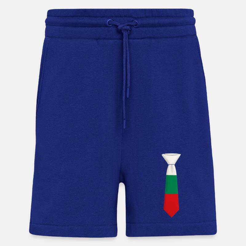 Cravate Bulgarie – Conception du drapeau - Short bio décontracté fabriqué en UE - Iconic Blue