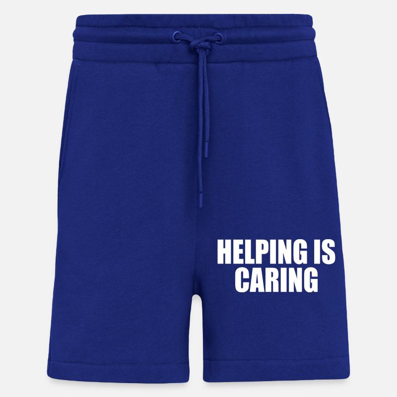 Helping is caring - Shorts - made by SPREAD - Iconic Blue