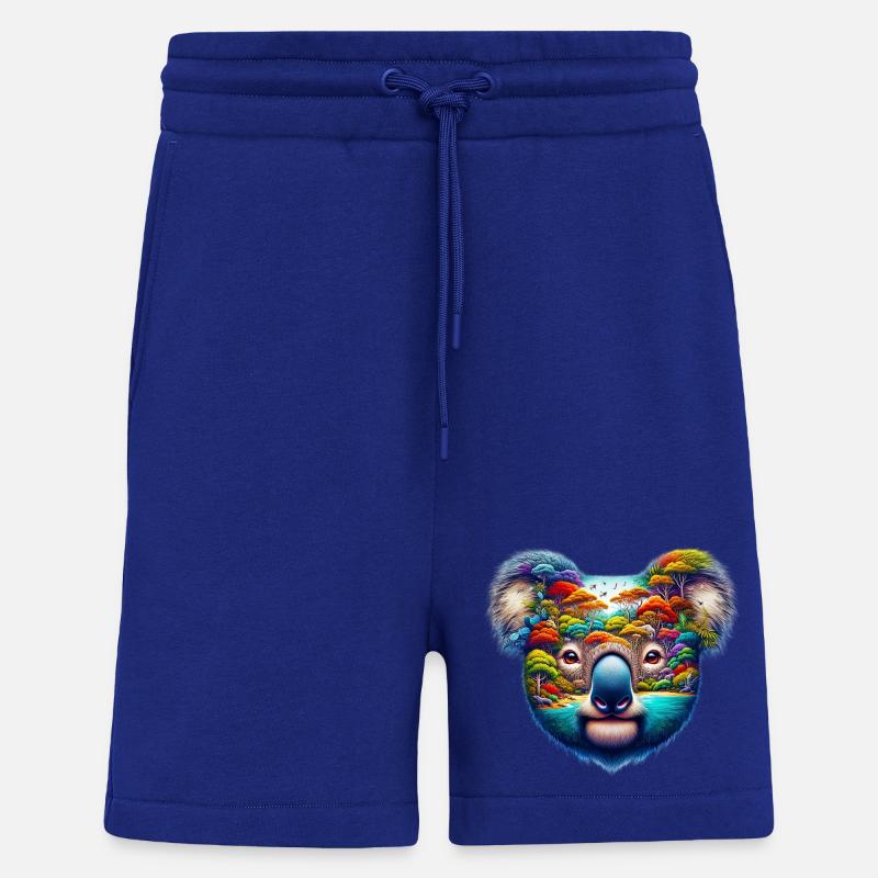 Koala - Short bio décontracté fabriqué en UE - Iconic Blue