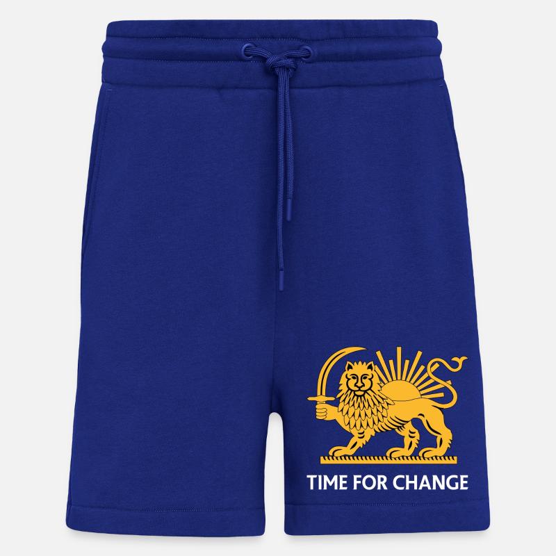Löwe Sonnenverwandlung - Shorts - made by SPREAD - Iconic Blue