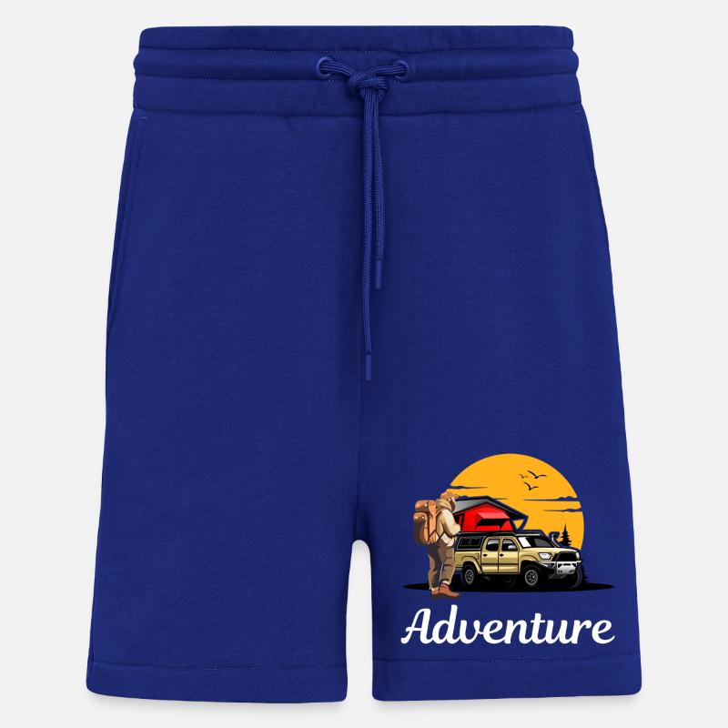 Abenteuerpfad Campingroadtrip - Shorts - made by SPREAD - Iconic Blue