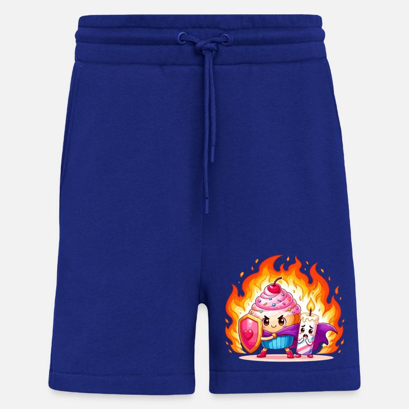 Feuerkuchenhelden Duo - Shorts - made by SPREAD - Iconic Blue