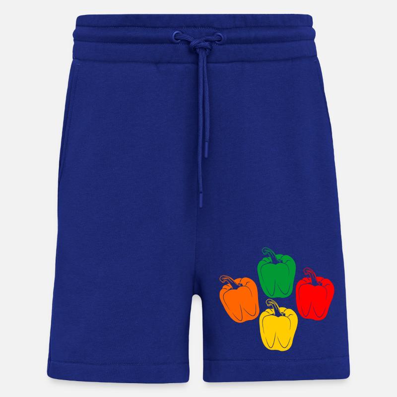 Vier Farben der Paprika - Shorts - made by SPREAD - Iconic Blue