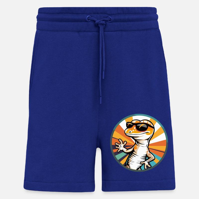 Echse Comic Cool - Shorts - made by SPREAD - Iconic Blue