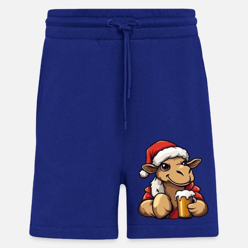Kamel Weihnachten Bier - Shorts - made by SPREAD - Iconic Blue