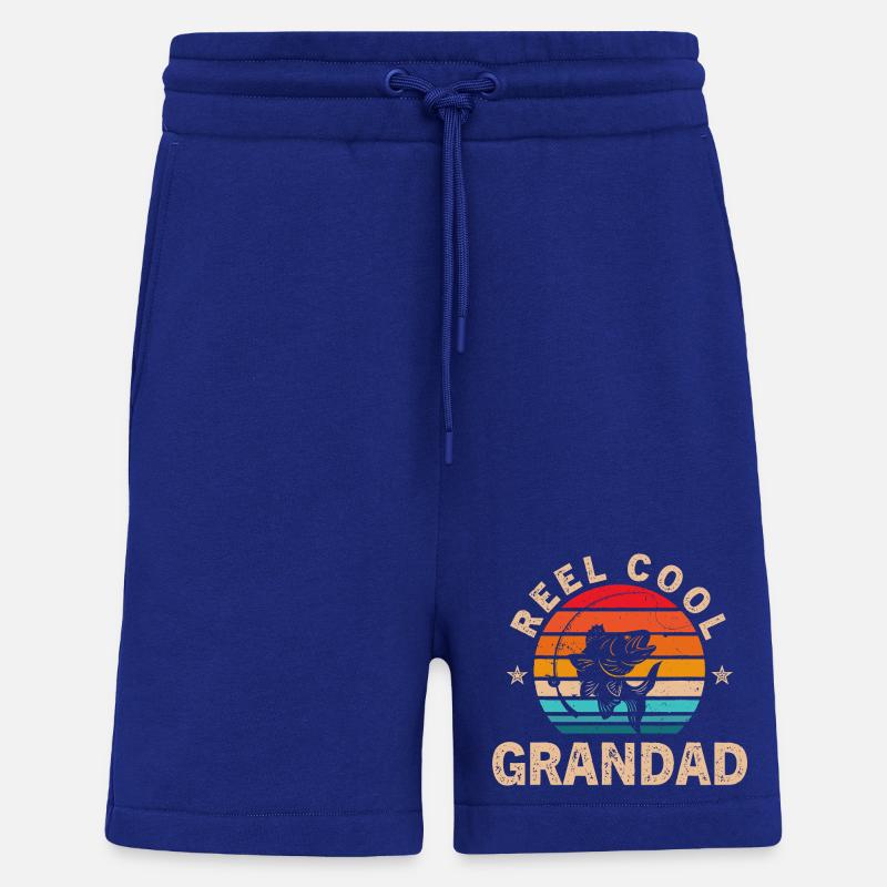 Retro Reel Opa - Shorts - made by SPREAD - Iconic Blue