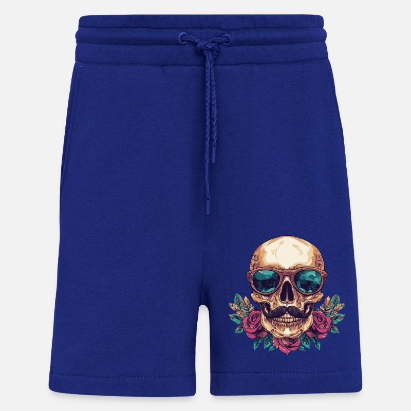 Skelett Bunt - Shorts - made by SPREAD - Iconic Blue