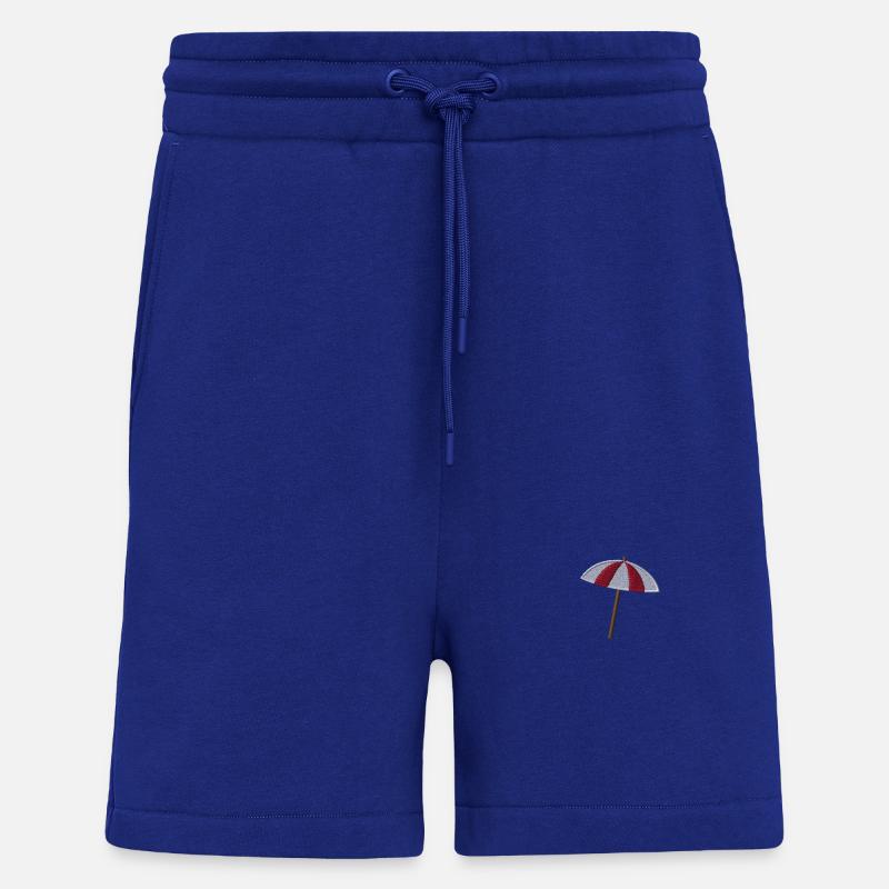 Sonnenschirm bestickt - Shorts - made by SPREAD - Iconic Blue